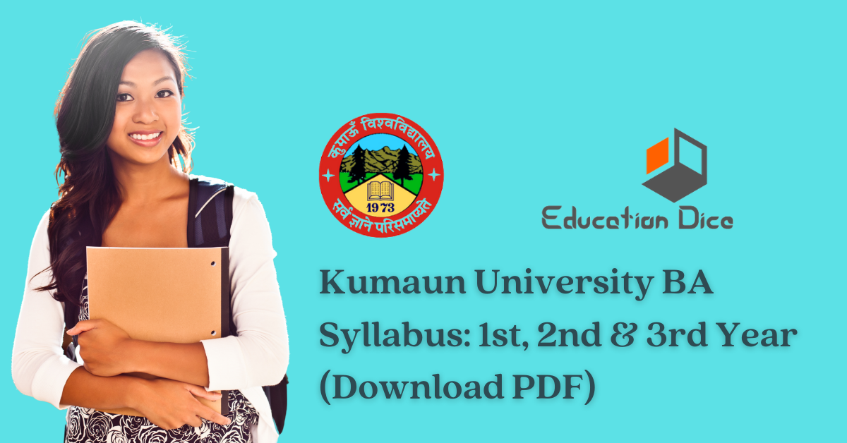 Kumaun University BA Syllabus: 1st, 2nd & 3rd Year (Download PDF)