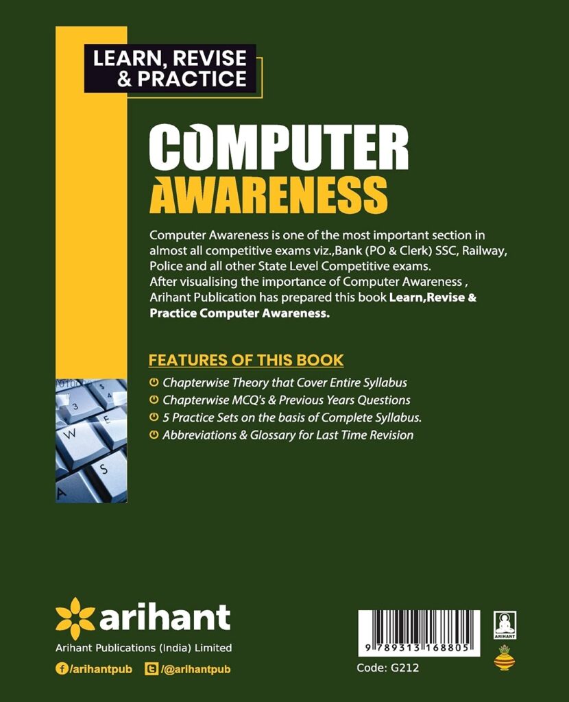 Computer Awareness: UKSSSC Books