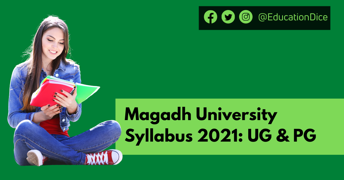 Magadh University Syllabus 2022: UG & PG Courses [PDF]