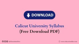 Calicut University Syllabus 2026: UG & PG [Download PDF]