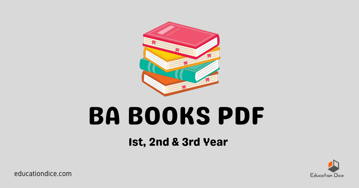 BA Books Free Download PDF: 1st, 2nd & 3rd Year (2022 Edition)